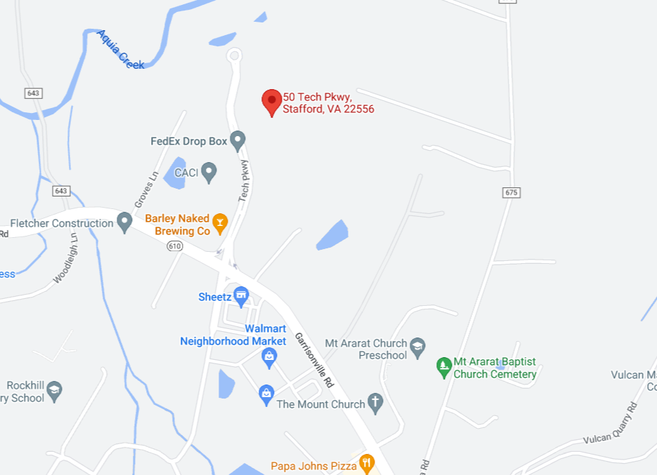 Tech Parkway Google Map